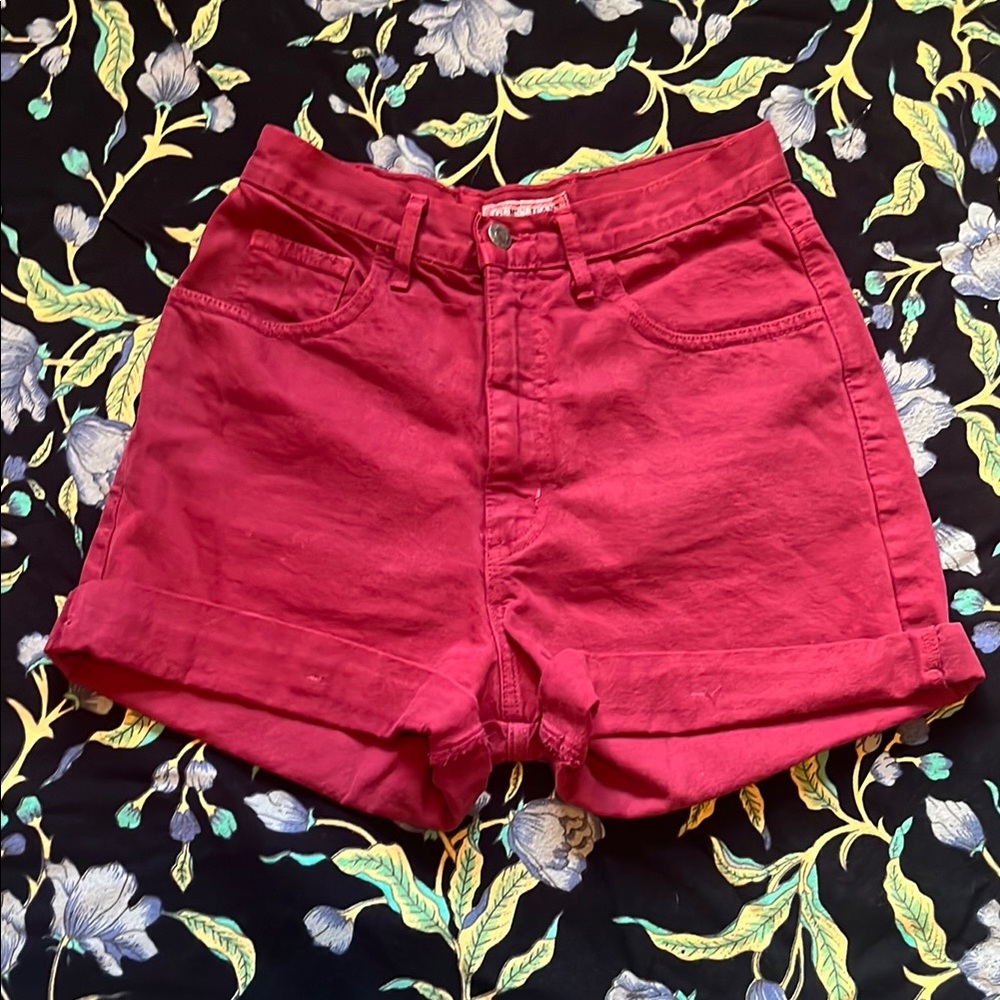 Vintage Guess High Waist Denim Shorts